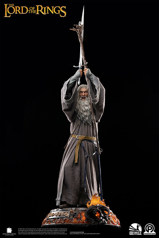 Infinity Studio X Penguin Toys Master Forge Series “The Lord of the Rings” Gandalf the Grey Premium edition