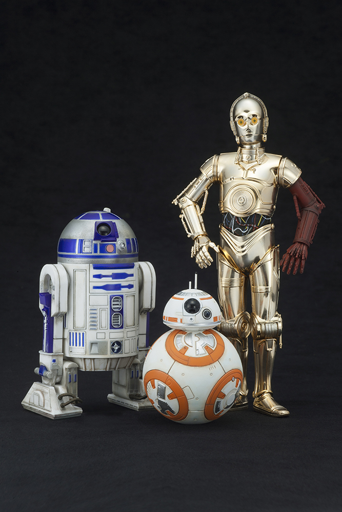 『STAR WARS（スター・ウォーズ）』ARTFX+ R2-D2 & C-3PO with BB-8 – 気になる発売日、サイズ、価格は？