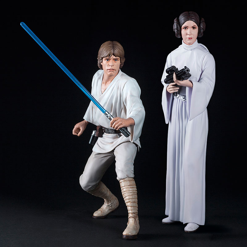 『STAR WARS（スター・ウォーズ）』ARTFX+ ルーク・スカイウォーカー ＆ レイア姫 – 気になる発売日、サイズ、価格は？