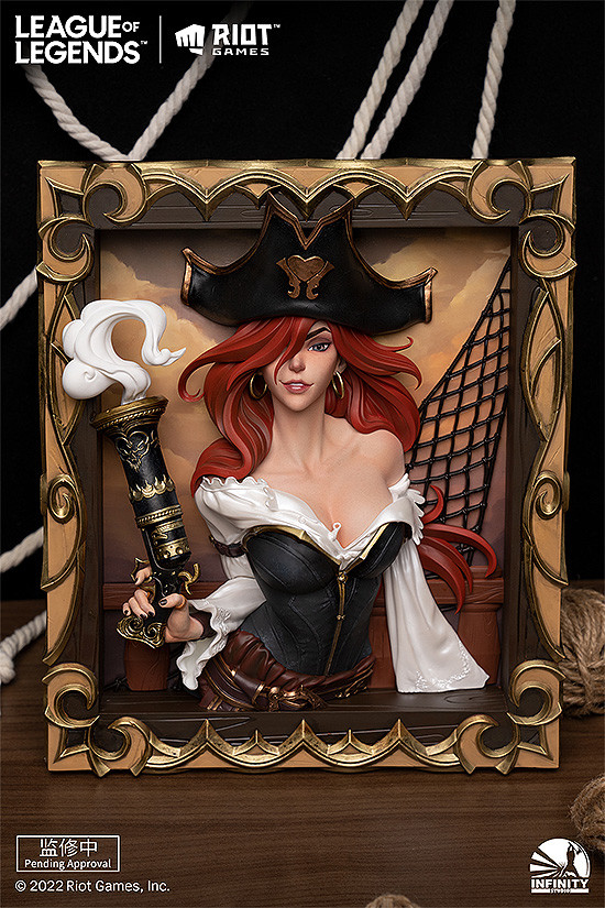 League of Legends「Infinity Studio×League of Legends The Bounty Hunter – Miss Fortune 3D Frame」 – 気になる発売日、サイズ、価格は？